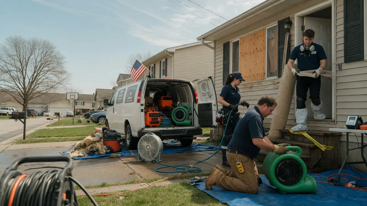 Water Damage Restoration in Pledger, TX near me